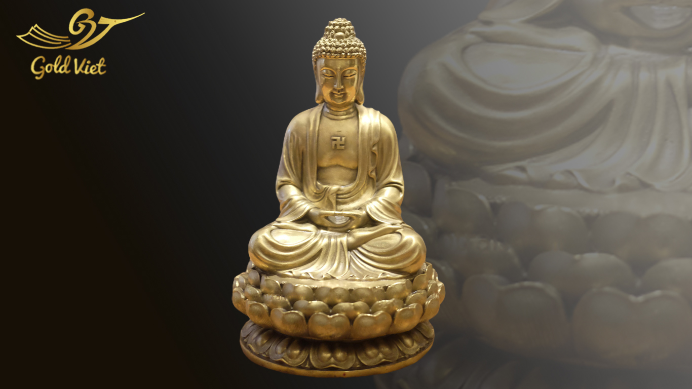 Tượng Phật mạ vàng